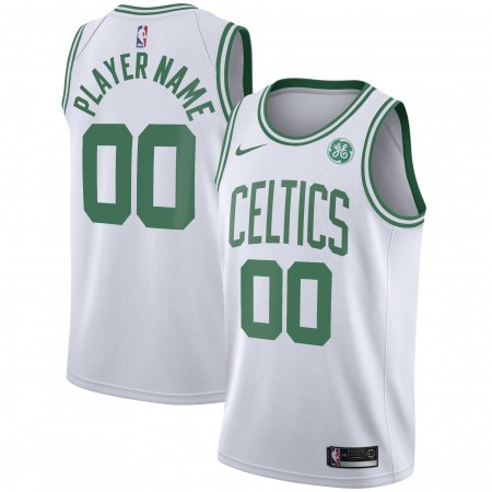 Herren NBA Boston Celtics Trikot Benutzerdefinierte Nike 2020-2021 Association Edition Swingman